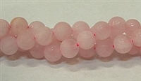 Q56 08mm ROSE QUARTZ MATTE FINISH