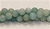 Q69-08mm AMAZONITE #2 MATTE FINISH