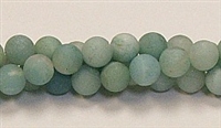 Q69-08mm AMAZONITE #2 MATTE FINISH