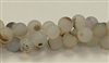 Q75-08mm AGATE MATTE FINISH BEADS