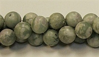 QRB124-10mm PEACH STONE MATTE FINISH BEADS