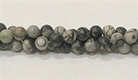 R01-06mm BLACK PICASSO BEADS