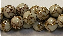 R02-12mm GOLDEN PINE JASPER