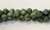 R04-08mm AFRICAN TURQUOISE BEADS