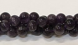 R11-08mm AMETHYST BEADS