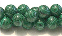 R19-12mm MALACHITE COLOR BEADS