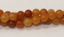 R30-08mm RED AVENTURINE BEADS