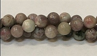 R38-08mm PURPLE KIWI BEADS