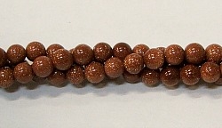 R40-06mm GOLDSTONE BEADS