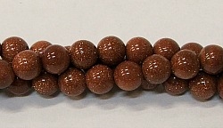 R40-08mm GOLDSTONE BEADS