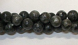 R55-08mm LARVIKITE BEADS