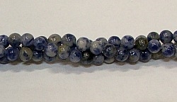 R58-04mm SODALITE BEADS