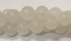 R59-10mm WHITE JADE BEADS