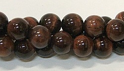 R61-08mm TIGER EYE-RED BEADS