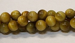 R65-08mm GOLDEN TIGER EYE BEADS