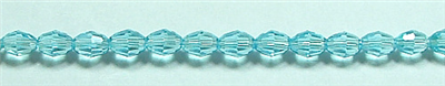 RB12-6mm CRYSTAL RICE BEADS