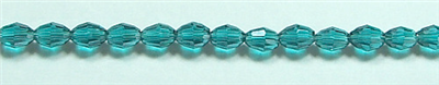 RB14-6mm CRYSTAL RICE BEADS