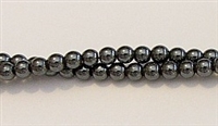 RB152-04mm HEMATITE BEADS