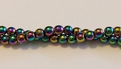 RB156-04-HEMATITE MATALLIC RAINBOW BEADS