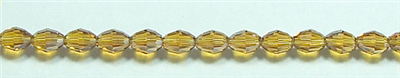 RB22-6mm CRYSTAL RICE BEADS