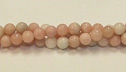 RB231-06mm SOUTH CHINA PINK OPAL BEADS