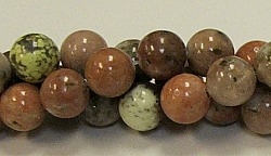 RB240-10mm PLUM JASPER BEADS