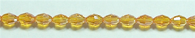 RB26-6mm CRYSTAL RICE BEADS