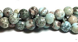 RB261-B-08 STONE BEADS IN LARIMAR