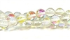 RB524-01-8mm CLEAR MERMAID GLASS BEADS