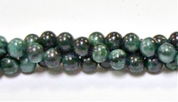RB566-06mm STONE BEADS IN EMERALD