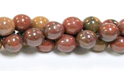 RB576-10mm STONE BEADS IN MONGOLIAN