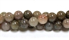 RB584-08mm STONE BEADS IN RAINBOW AUSTRALIAN OPAL