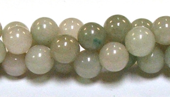 RB592-10 STONE BEADS IN MONGOLIAN JADE