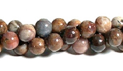 RB612-08mm STONE BEADS IN ALXA STONE