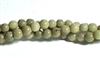 RB613-04mm STONE BEADS IN MATCHA ENIGMA STONE
