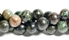 RB615-10mm STONE BEADS IN BUE PYRITE