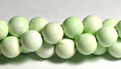 RB617-10mm AUSTRALIAN LEMON TURQUOISE STONE BEADS