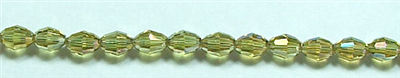 RBAB-25-6mm CRYSTAL RICE BEADS IN AB