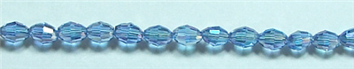 RBAB-16-6mm CRYSTAL RICE BEADS IN AB