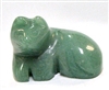 S1-101-05 STONE CAT LAYING IN AVENTURINE