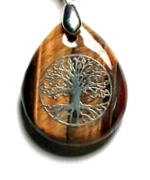ST88-18 TREE OF LIFE #2 IN TIGER EYE