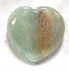 Y2-40 30mm STONE HEART IN AMAZONITE