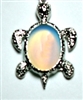T89-50 STONE TURTLE PENDANT IN OPALITE