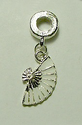 WHITE FAN CHARM
