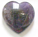 Y2-28 30mm STONE HEART IN AMETHYST