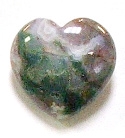 Y3-16 25mm STONE HEART IN INDIA AGATE