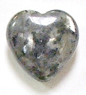 Y3-23 25mm STONE HEART IN LARVIKITE