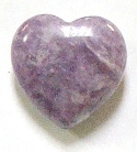 Y3-29 25mm STONE HEART IN LEPIDOLITE