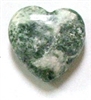 Y3-30 25mm STONE HEART IN QINGDIAN JADE