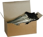 Metal Handled Craft Brushes (144 qty)